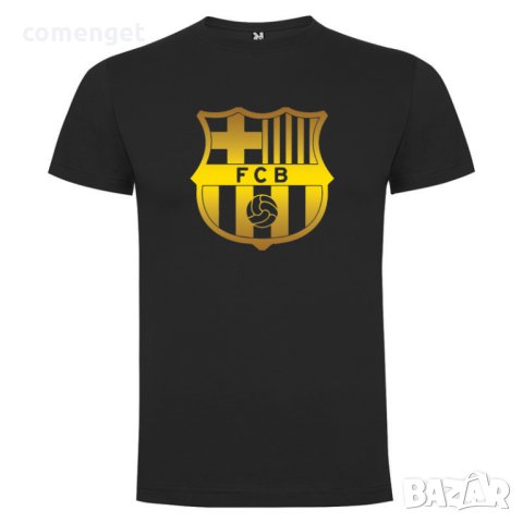 NEW! ФЕН тениски Барселона / Barcelona Gold. МЪЖКА, ДАМСКА И ДЕТСКА! Или с Твоя ИДЕЯ!, снимка 3 - Тениски - 43849741