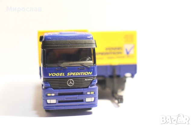 WIKING H0 1/87 MERCEDES ACTROS KАМИОН МОДЕЛ TIR, снимка 4 - Колекции - 51073606