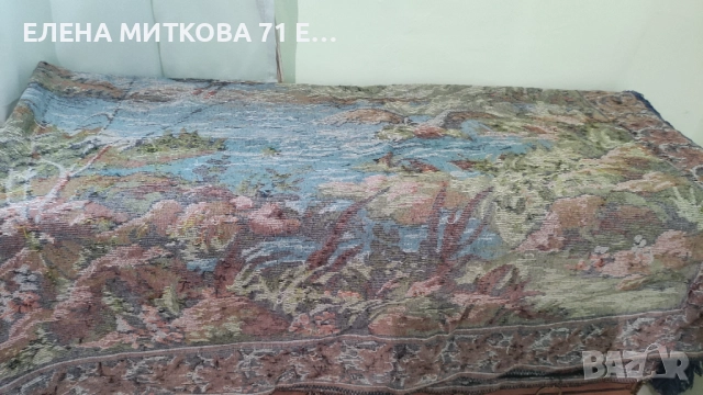 Много голям плюшен ковьор за закачане на стена или друго, снимка 10 - Антикварни и старинни предмети - 52726272