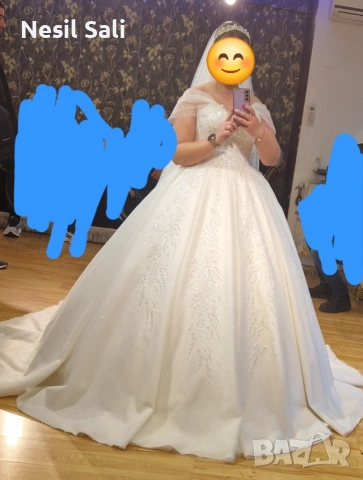 Булчинска рокля, снимка 3 - Рокли - 53251573