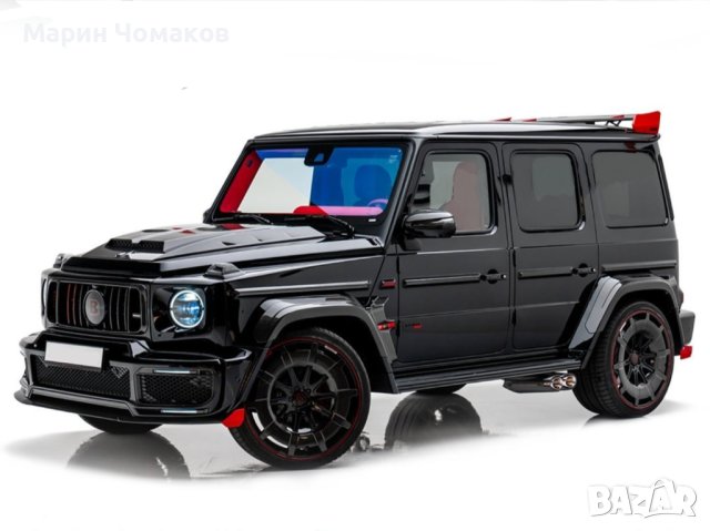 Ковани джанти 23 цола Rocket карбон Mercedes G-class W464 W463, снимка 15 - Гуми и джанти - 42992594