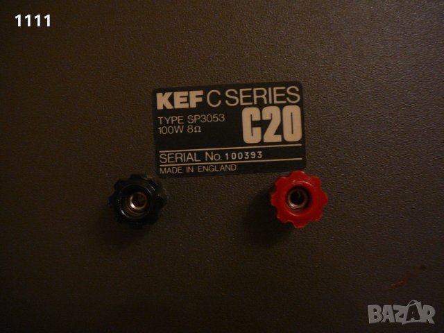 KEF C 20, снимка 5 - Тонколони - 35337085