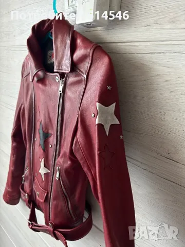 Яке естествена кожа, снимка 3 - Якета - 47926087