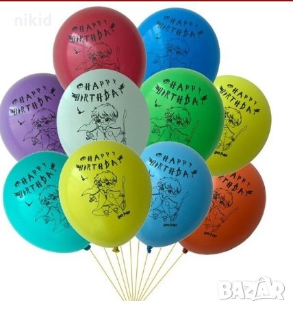 Хари Потър harry potter Обикновен надуваем латекс латексов балон парти хелий или газ, снимка 4 - Други - 26862064