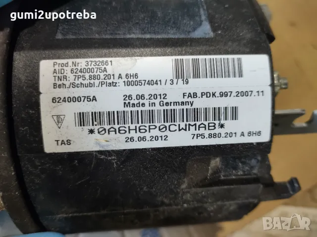 AirBag от Волана на Porsche Cayenne 3.0D 92A/2012г, снимка 4 - Части - 48132223