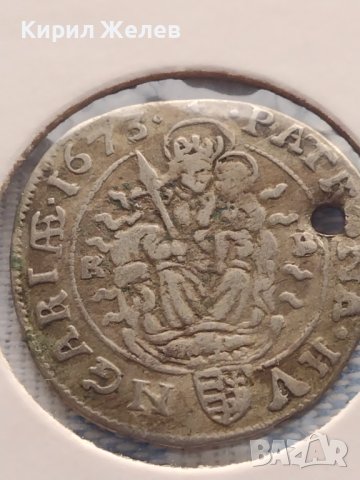 Сребърна монета 6 кройцера 1673г. Леополд първи Кремниц Унгария 13656, снимка 15 - Нумизматика и бонистика - 43000517