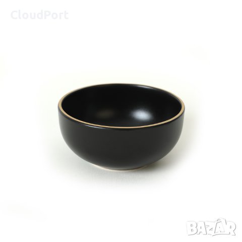 ПЪЛЕН СЕРВИЗ ЗА МАСА, KERAMIKA, 24 ЧАСТИ, КЕРАМИКА, ЖЪЛТО/ЧЕРНО, снимка 15 - Сервизи - 43582825