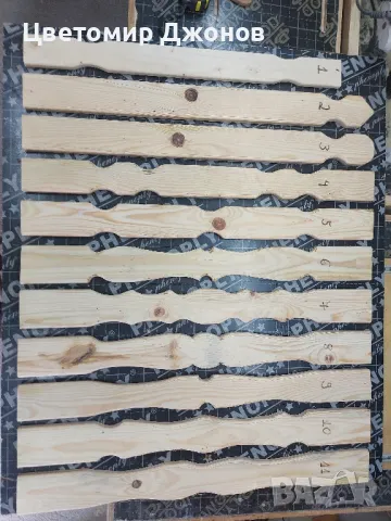 Дъски за ограда(парапет),свързващи греди,ръкохватки, снимка 4 - Огради и мрежи - 49457895