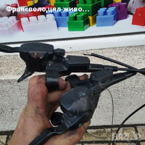 Хидравлични спирачки за велосипед колело Shimano deore st m 535