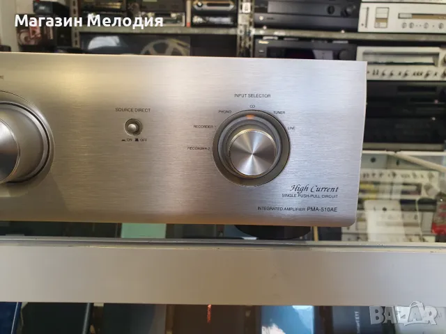 Усилвател DENON PMA-510AE Две по 70 вата на 4 ома.  В отлично техническо и визуално състояние., снимка 5 - Ресийвъри, усилватели, смесителни пултове - 48441250