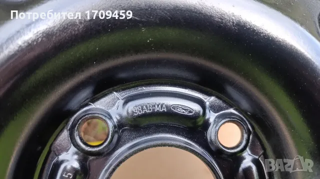 Стоманени джанти форд 15, снимка 5 - Гуми и джанти - 49694867