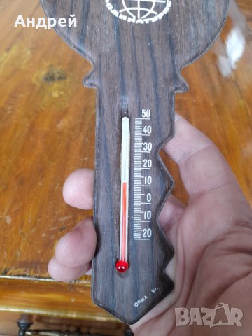 Стар сувенирен термометър Родинатурист, снимка 2 - Антикварни и старинни предмети - 32509669
