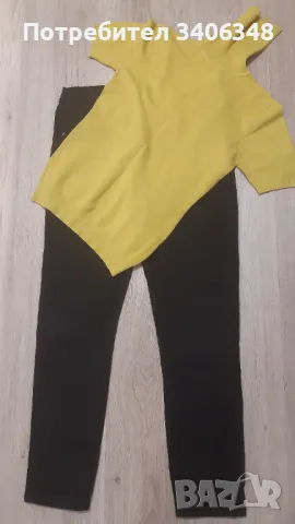 Блуза с поло яка, къс ръкав. М/L/XL