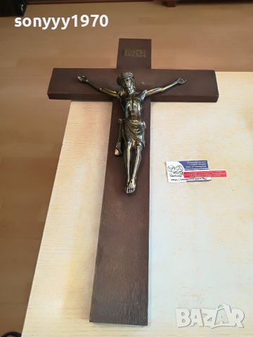 МНОГО ГОЛЯМ КРЪСТ С ХРИСТОС-ОГРОМЕН 0704231604, снимка 8 - Антикварни и старинни предмети - 40291698