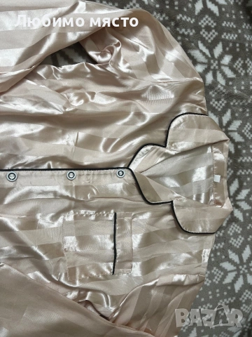 Сатенена пижама, снимка 2 - Пижами - 53439572