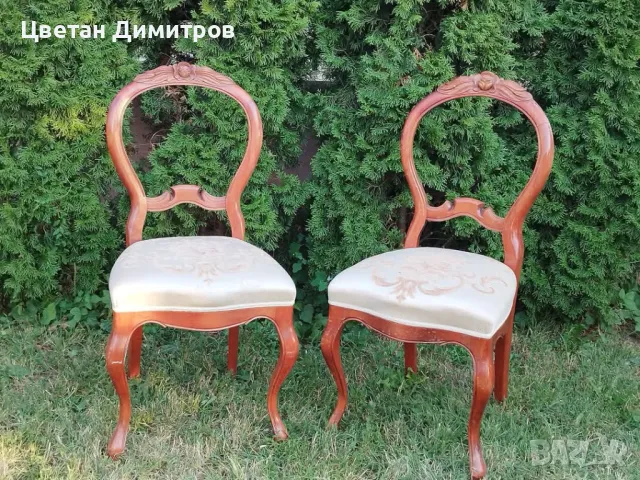 Антикварни столове стил Рококо 