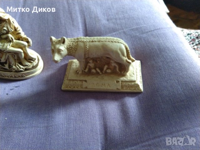 Рим вълчицата и Пиета скулптурки, снимка 3 - Декорация за дома - 43037434