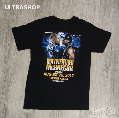 Мъжка тениска М размер Floyd Mayweather vs Conor McGregor, снимка 5 - Тениски - 40811340
