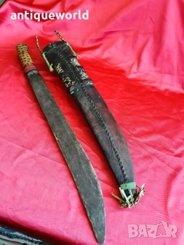 Огромна ТУАРЕГСКА Кама ,Меч ,Мачете 19 Век, снимка 2 - Антикварни и старинни предмети - 32959224