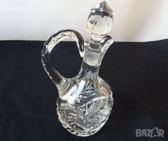 Винтидж  Ges Sechn BLEIKRISTALL Gepresst Оловен кристал от Германия. , снимка 14 - Сервизи - 51425265