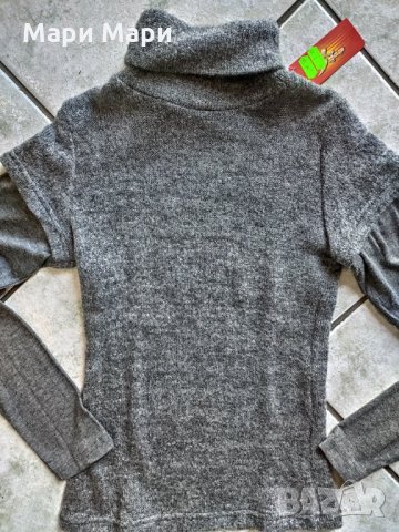 Дамско поло сиво, снимка 14 - Блузи с дълъг ръкав и пуловери - 16555204