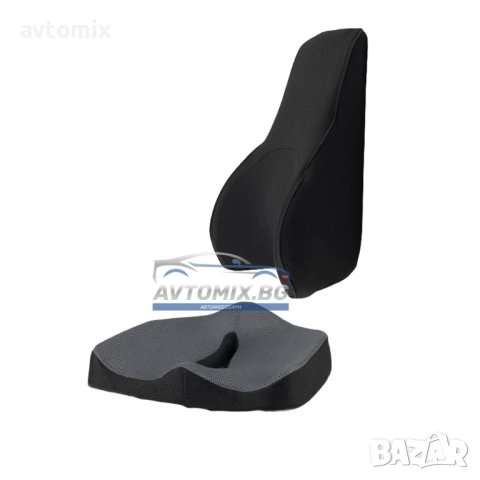 Възглавници за сядане и гръб комплект, за колата, офиса и дома, Супер комфорт 6