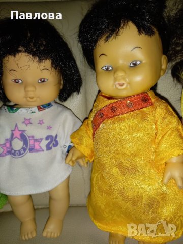 Малки азиатски кукли, снимка 3 - Кукли - 39266290