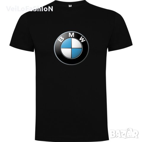 Нова мъжка тениска с логото на БМВ (BMW)