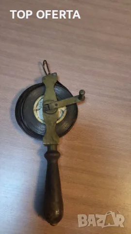 Антична ролетка 20 метра с дръжка за намотаване, снимка 4 - Антикварни и старинни предмети - 48431930