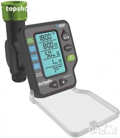 Таймер за поливане и напояване Del Taglia Drop+ 2 изхода - зони, снимка 2 - Напояване - 50575535