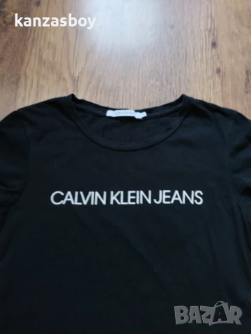 calvin klein jeans - страхотна дамска тениска M, снимка 2 - Тениски - 51105793
