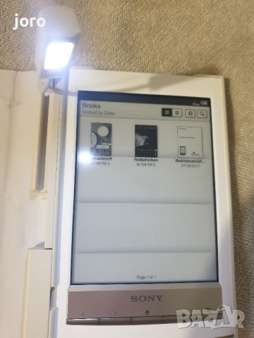 Електронен четец Sony PRS T1 е-книга, снимка 6 - Електронни четци - 37342071