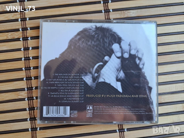 Sting – Mercury Falling, снимка 3 - CD дискове - 50809086