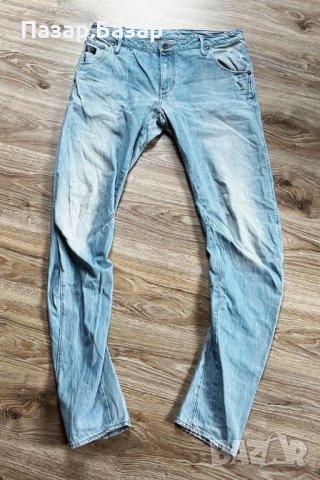 G-STAR RAW ARC 3D Slim Оригинални Дънки Джинси Светлосини 31х33 30х33 (S), снимка 2 - Дънки - 39217087