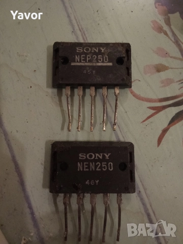 Комплект транзистори SONY NEN250 ; SONY NEP250, снимка 4 - Ресийвъри, усилватели, смесителни пултове - 52576638