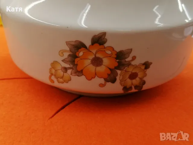 Красив Български супник Порцелан от 1970-те. , снимка 3 - Прибори за хранене, готвене и сервиране - 50156651