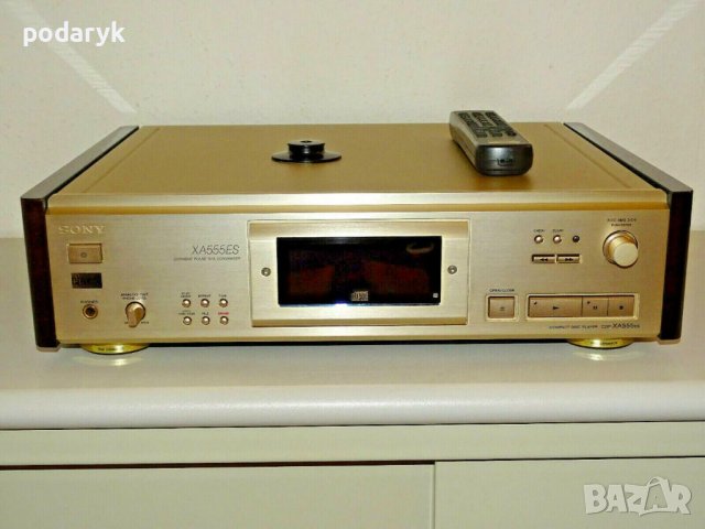 НЕВЕРОЯТНИЯ SONY CDP-XA555ES Мечтания Шампански CD PLAYERS, снимка 1 - Декове - 39042414