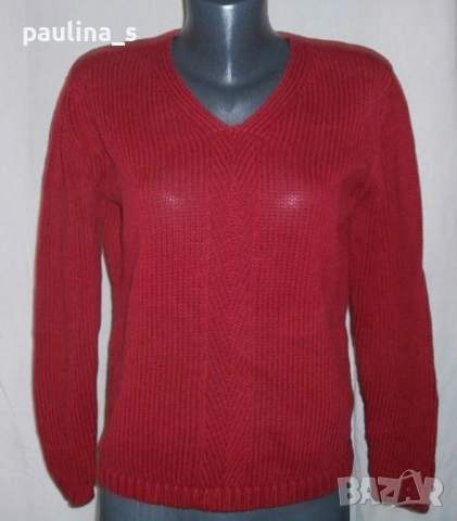 Два различни броя / Марков памучен пуловер с шпиц деколте "InWear" и "Esprit" , снимка 14 - Блузи с дълъг ръкав и пуловери - 15989750