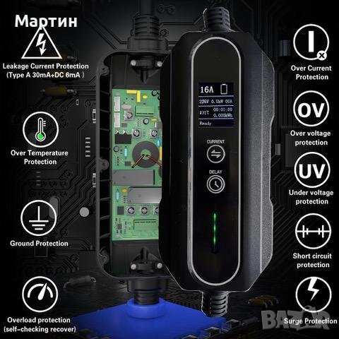 Зарядно за електромобил Type 2 Тип 2 16А - НОВО, снимка 7 - Аксесоари и консумативи - 39145756