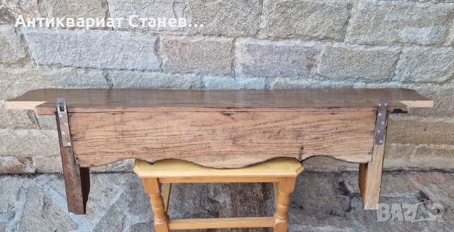 Масивна дъбова полица, снимка 9 - Етажерки - 52554006