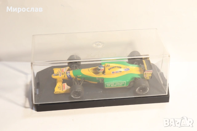 1:43 ONYX BENETTON FORD БОЛИД ФОРМУЛА F1