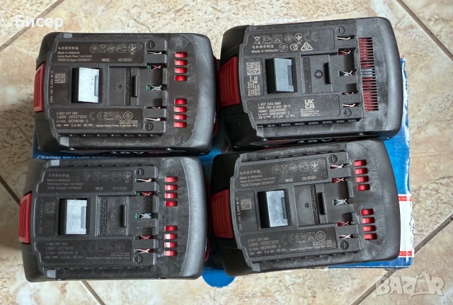 Батерии Бош BOSCH , снимка 2 - Винтоверти - 53244665