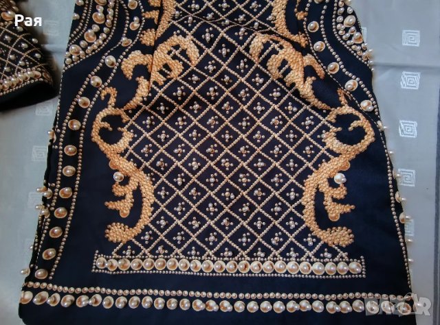 Перлена мини рокля Daya с едно рамо / Bellabarnett / Bella Barnett （BB), снимка 6 - Рокли - 50742276