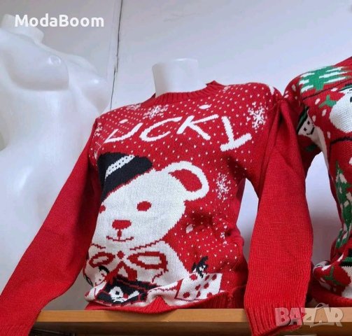 ✨Модерни дамски коледни пуловери✨, снимка 3 - Блузи с дълъг ръкав и пуловери - 43171863
