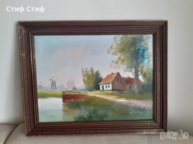 Картина маслени бои платно