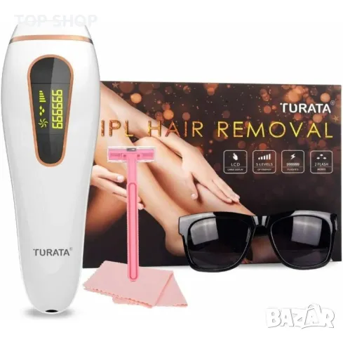 Фотоепилатор TURATA IPL система за обезкосмяване, снимка 5 - Епилатори - 48934595
