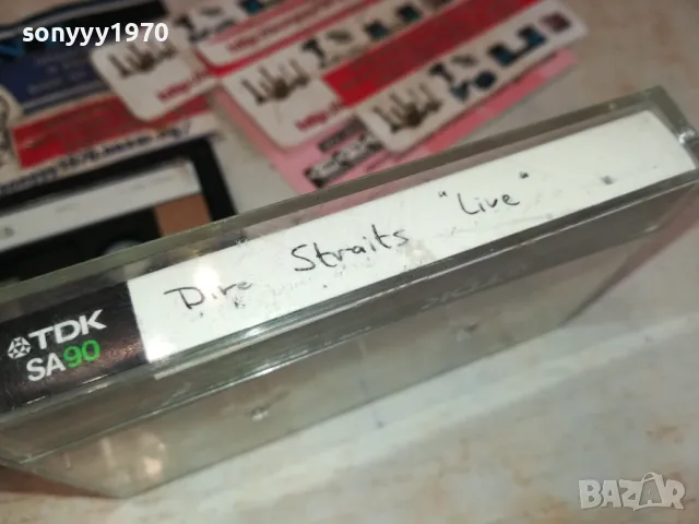 🛑TDK SA90 HIGH POSITION-DIRE STRAITS LIVE 1911241454, снимка 13 - Аудио касети - 48026537
