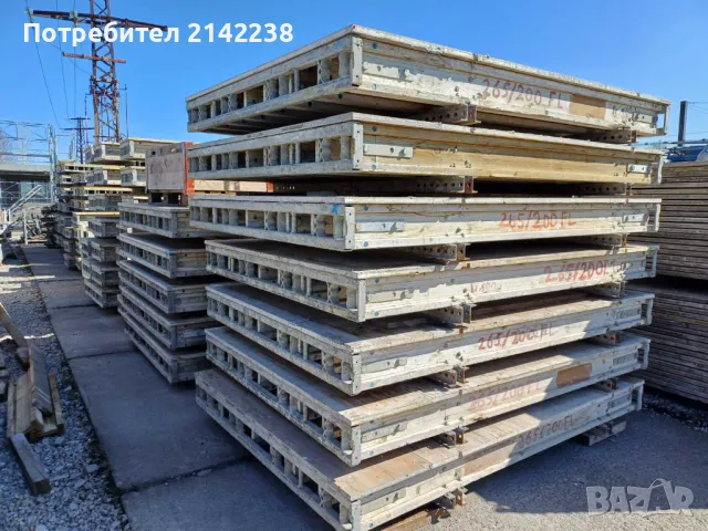 Употребяван кофраж Doka FL20, снимка 4 - Други машини и части - 49388178