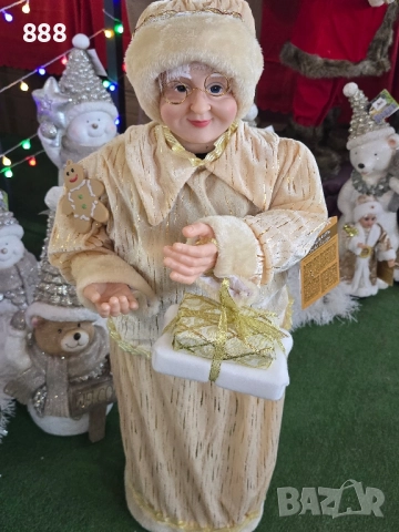 Баба и Дядо Коледа , снимка 2 - Декорация за дома - 52451721