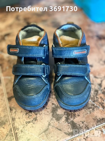 Biomecanics Зимни тъмносини боти, снимка 2 - Детски боти и ботуши - 50714541